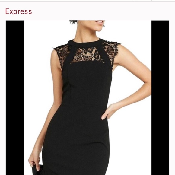 Express Short Black dress - Picture 3 of 8